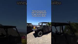 Join Our Iconic Malibu Vineyard Tour Book Now For Wine & Snacks With Friends