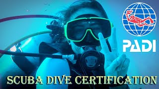 Getting PADI Scuba Dive Certified