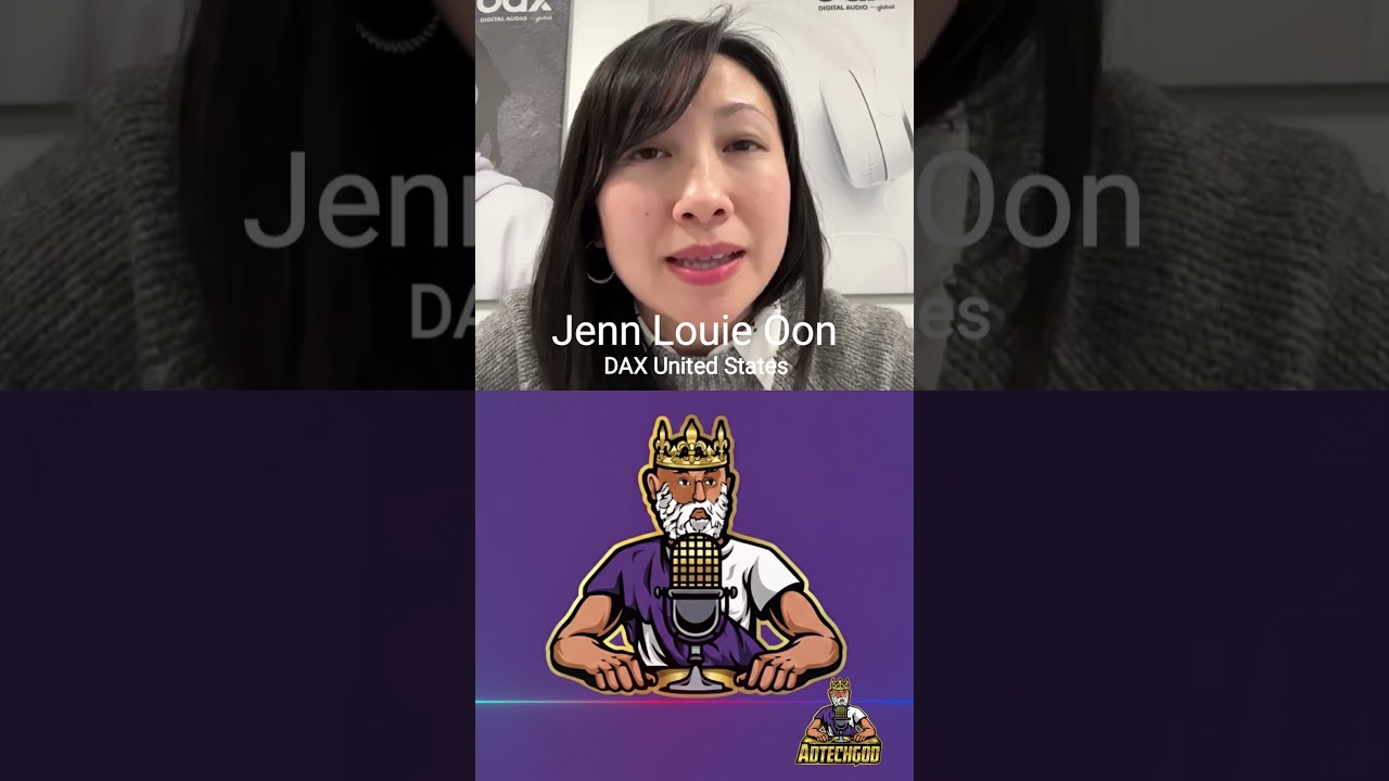Jennifer Louie Oon, DAX US, SVP of Sales on Why Audio Is Undervalued