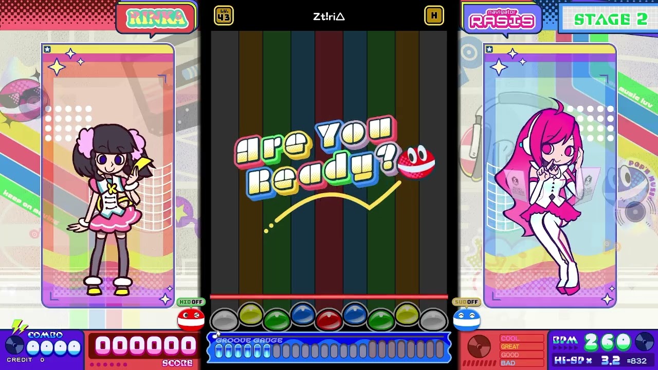 [pop'n music High☆Cheers!!] フリージングコア/ Zt!ri△ H 正規パーフェクト/鏡フルコン