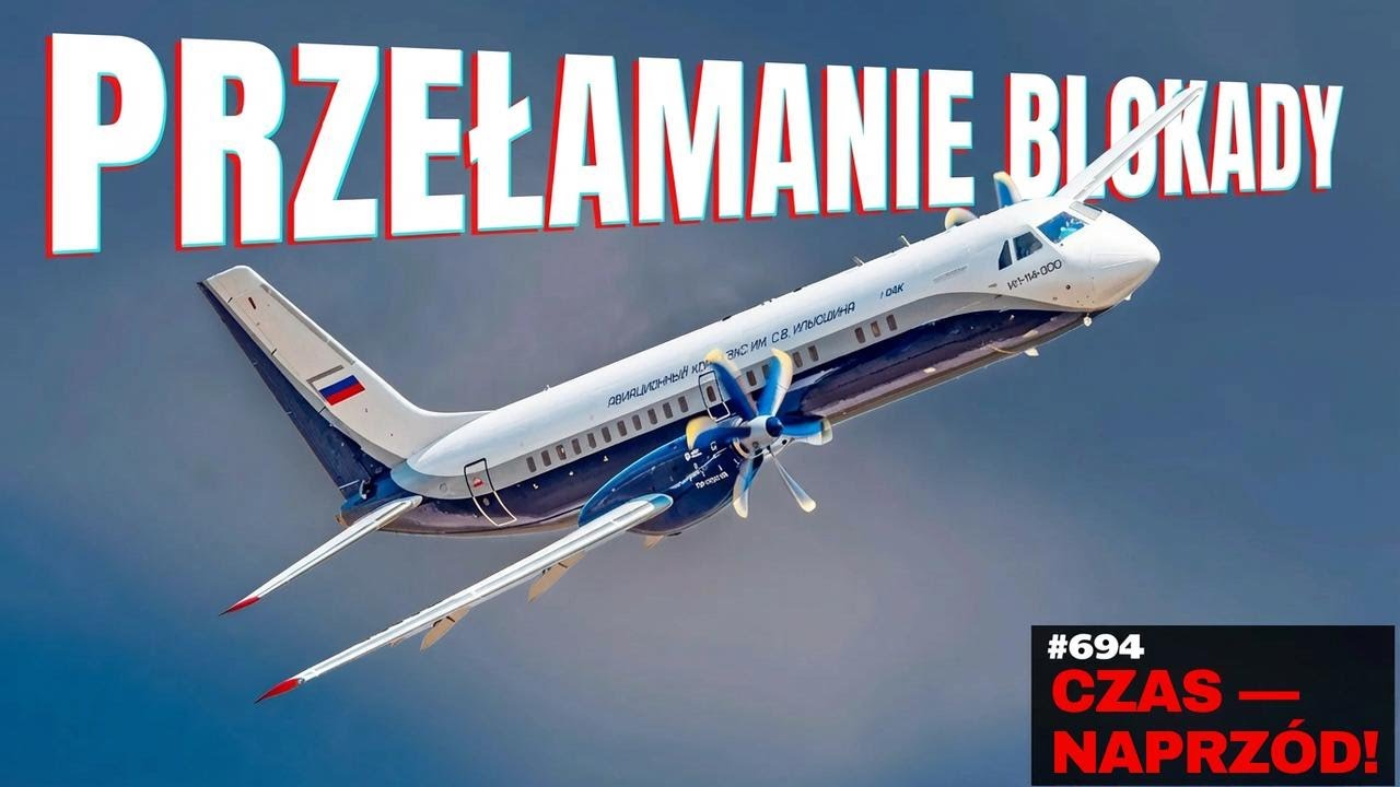 Rosja łamie blokadę. Nowy Il-114-300 podbija Indie