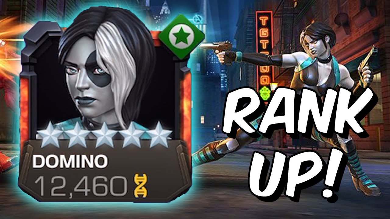 5 Star Rank 5 Domino Rank Up & Gameplay - Marvel Contest Of Champions
