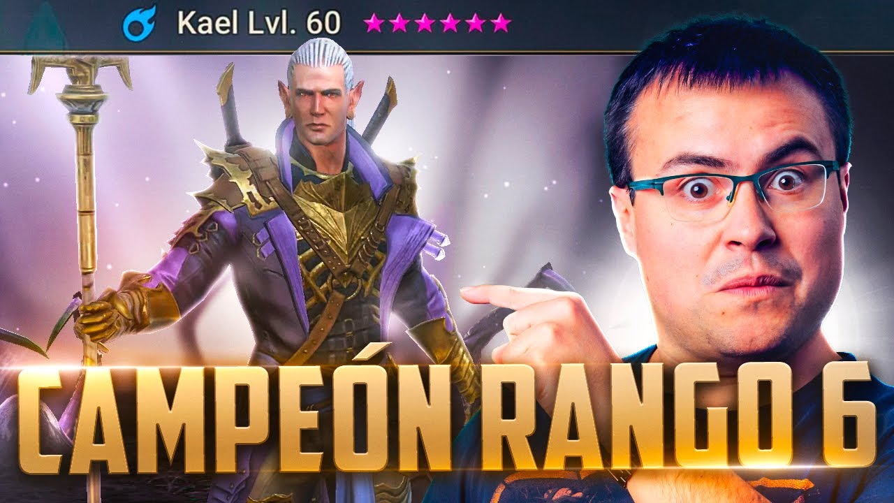 Subo a Kael a Nivel 60 💪🏼 Mi Primer Campeón Rango 6 en Raid: Shadow Legends