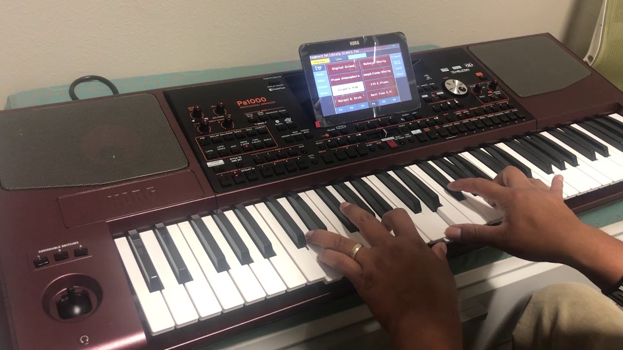 Pa 1000, Piano y Pad, worship sound YouTube