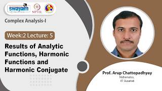 Lec 13: Results of analytic functions, harmonic functions and harmonic conjugate