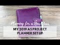 2019 A5 FILOFAX MALDEN PROJECT PLANNER SET UP