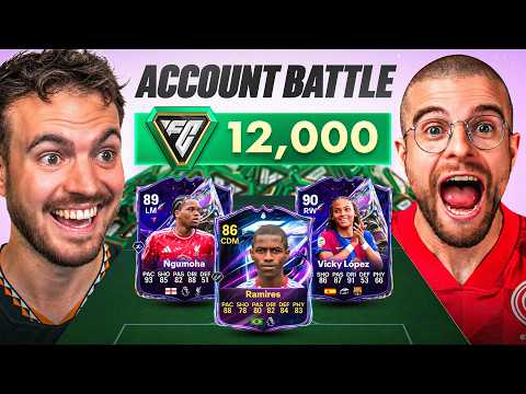 JAAA ENDLICH! WER erreicht MEHR in 1 STUNDE mit 100β¬ in FC 27 π₯π€― (ACCOUNT BATTLE π)
