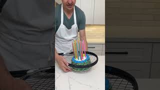 He Used A Tennis Racket To Decorate Cake Pt 5