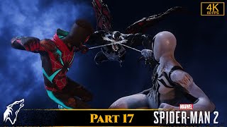Spider Man 2 Gameplay No Commentary Part 17 PS5 [Full Game]  [ 4K ]