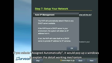 Surveon NVR3000 Linux Embedded RAID NVR - Installation Wizard