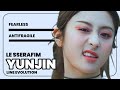 LE SSERAFIM - YUNJIN (Line Evolution) until ANTIFRAGILE