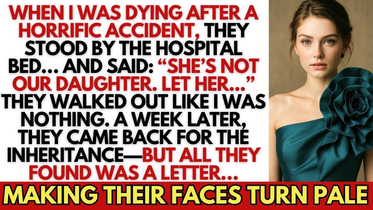 Моя семья бросила меня умирать — «Она не наша дочь». Неделю спустя письмо заставило их побледнеть...