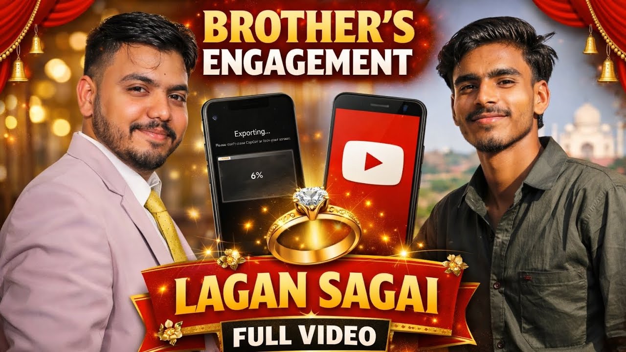 Bhai Ki Lagan Sagai 💍 | Full Engagement Ceremony Vlog 2026 | Family Function & Emotional Moments ❤️