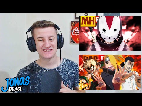 REACT 2 EM 1 Tipo Anbu 👹 e Rap: Então Exploda (MHRAP, TK RAPS)