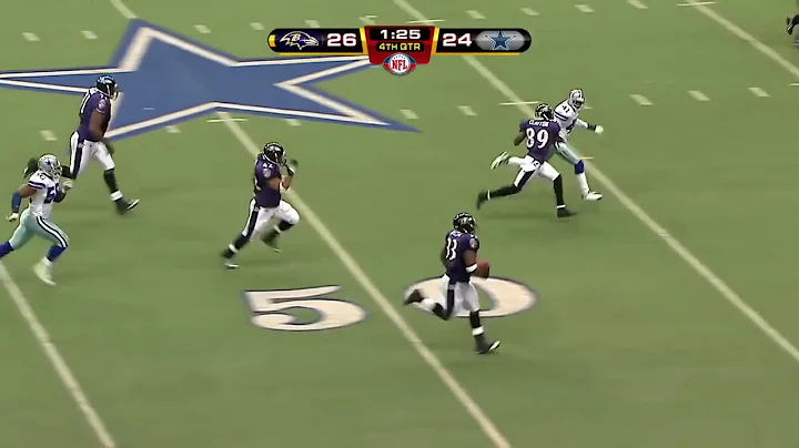 Willis McGahee and Leron McClain TD Runs vs Dallas...