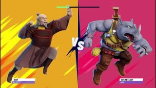Nickelodeon All-Star Brawl 2: Iroh vs. Rocksteady