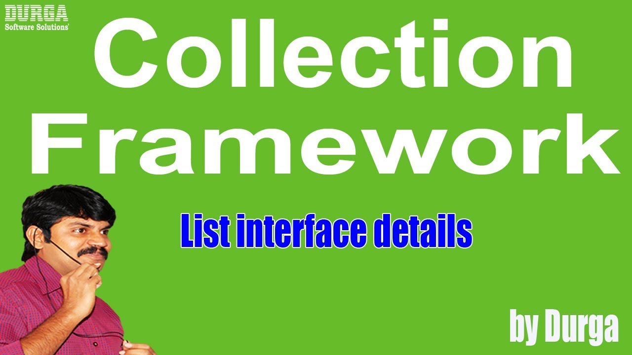Collection Framework - List interface details - YouTube