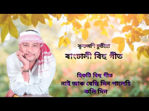 Nai Aru Besi Din Palahi Koli Din  Album Rangdhali   Krishna Moni Chatia Bihu Song   