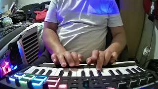 Synth cover of Commando C=64 Hi Score theme by Rob Hubbard (M-Audio Oxygen Pro Mini midi controller)