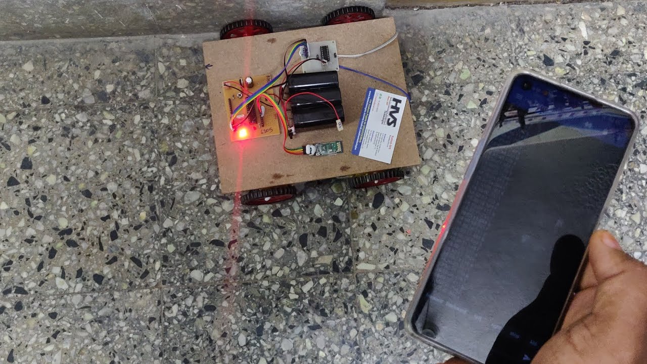 Controlling Robot 🤖 using Mobile Phone through Bluetooth - YouTube