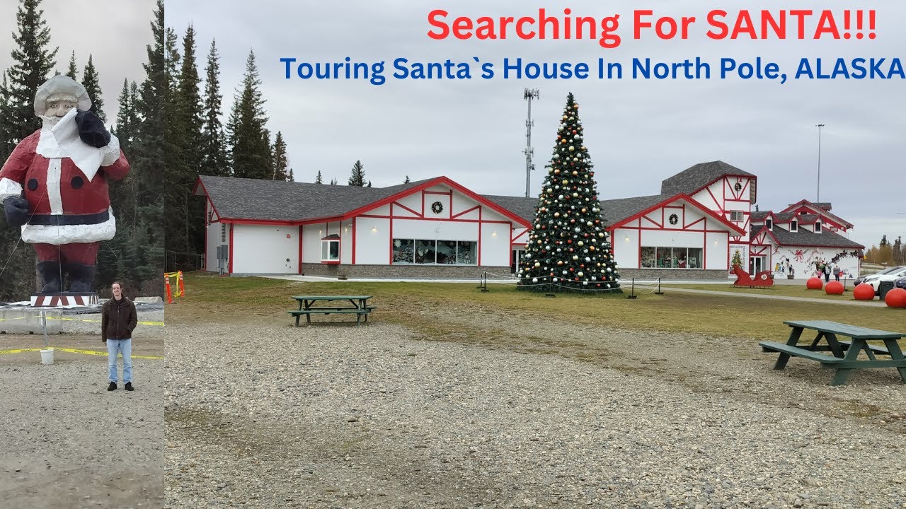 Visiting Santa´s House In North Pole Alaska YouTube