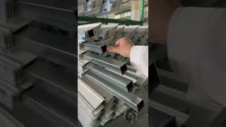 Steel liner installation for PVC profiles, integral reinforcement inside the profile #pinshi #upvc Steel liner installation for PVC profiles, integral reinforcement inside the profile #pinshi #upvc