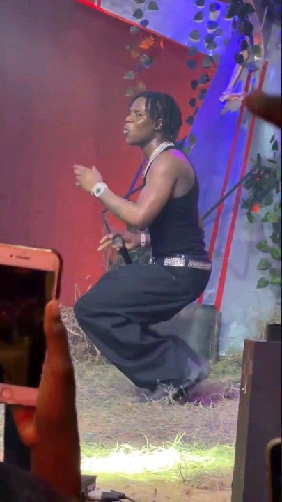 Rema Surprises Fans With His Incredible New Dance Move As He Performs His Latest Hit 'Charm' #shorts
