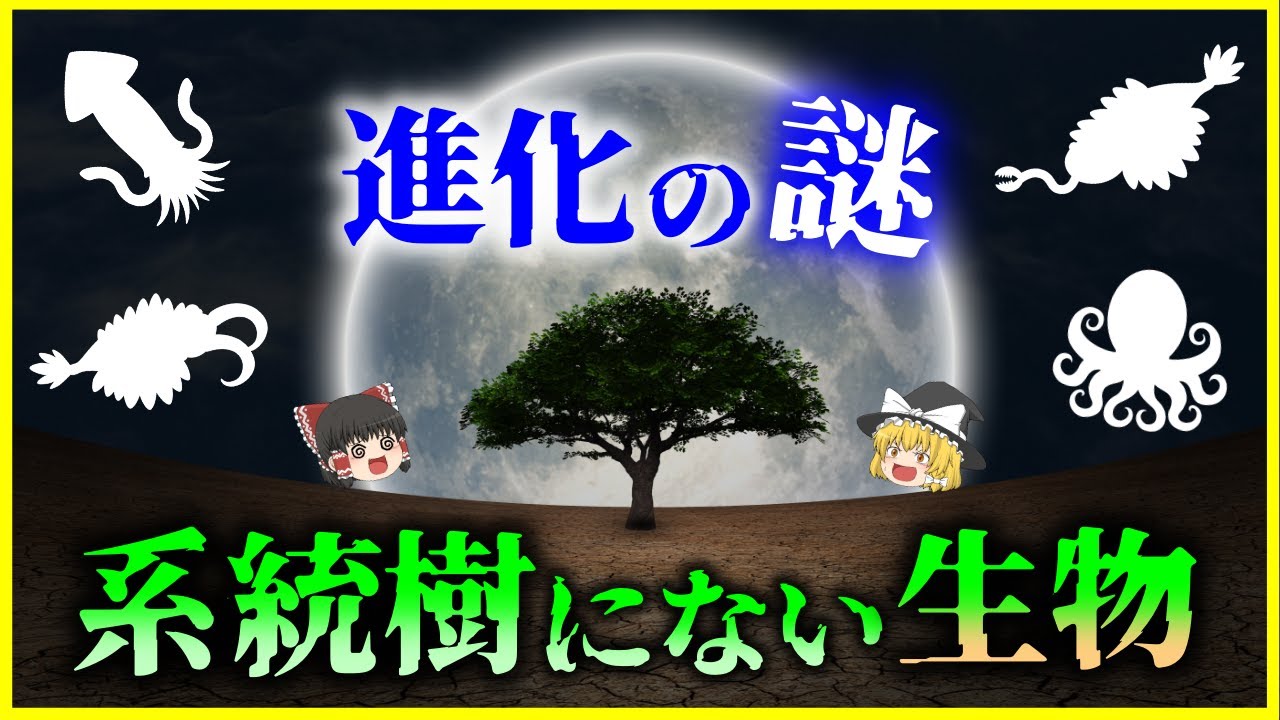 【ゆっくり解説】ある日突然現れた⁉「系統樹」にない生物を解説/生物の進化の謎に迫る