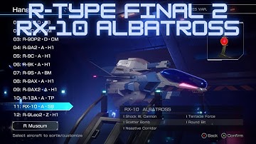 R-Type Final 2 | RX-10 Albatross | DLC Stage X1.0 (R-Typer 3 Difficulty)