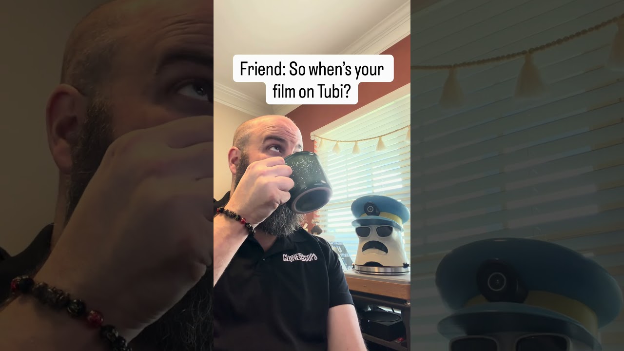 So…when is our movie going to be on Tubi? ☕👀 Answer: right now.