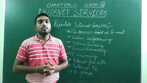 CLASS 6 | CHAPTER-6 | INTERNET SERVICES