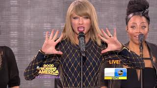 Taylor Swift   gma 2014  Show