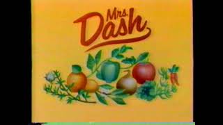1992 Mrs. Dash A Blend Of 14 Herbs And Spices Tv Commercial