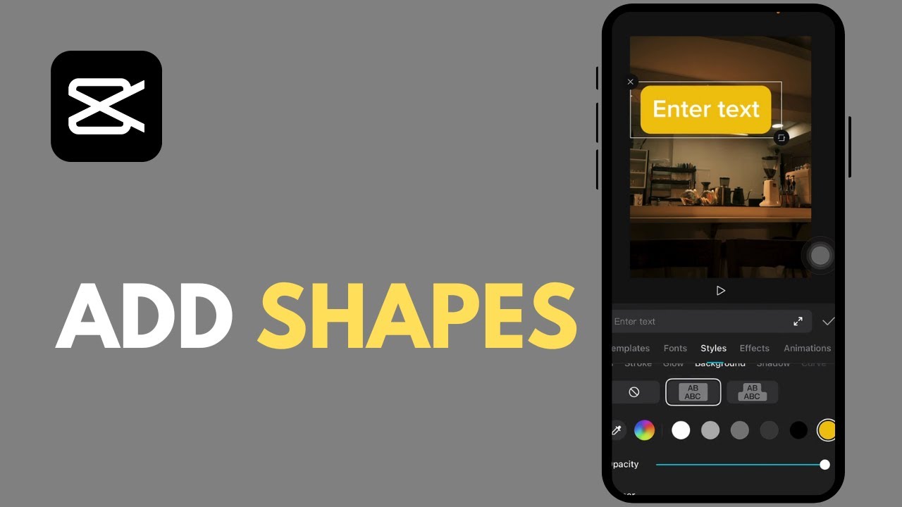 How To Add Shape In CapCut Mobile (2025)
