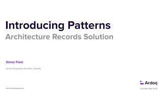 Pattern Descriptions Explained: Reusable Architecture Blueprints That Scale Delivery