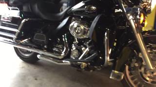 Harley Davidson Electra Glide Ultra Classic. Cobra Speedster True Duals. Loud!!