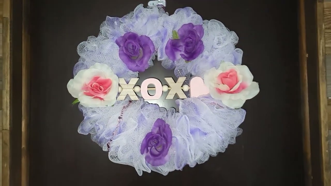 DIY Valentine’s Day Wreath ❤️ Easy & Beautiful Home Decor You Can Make at Home