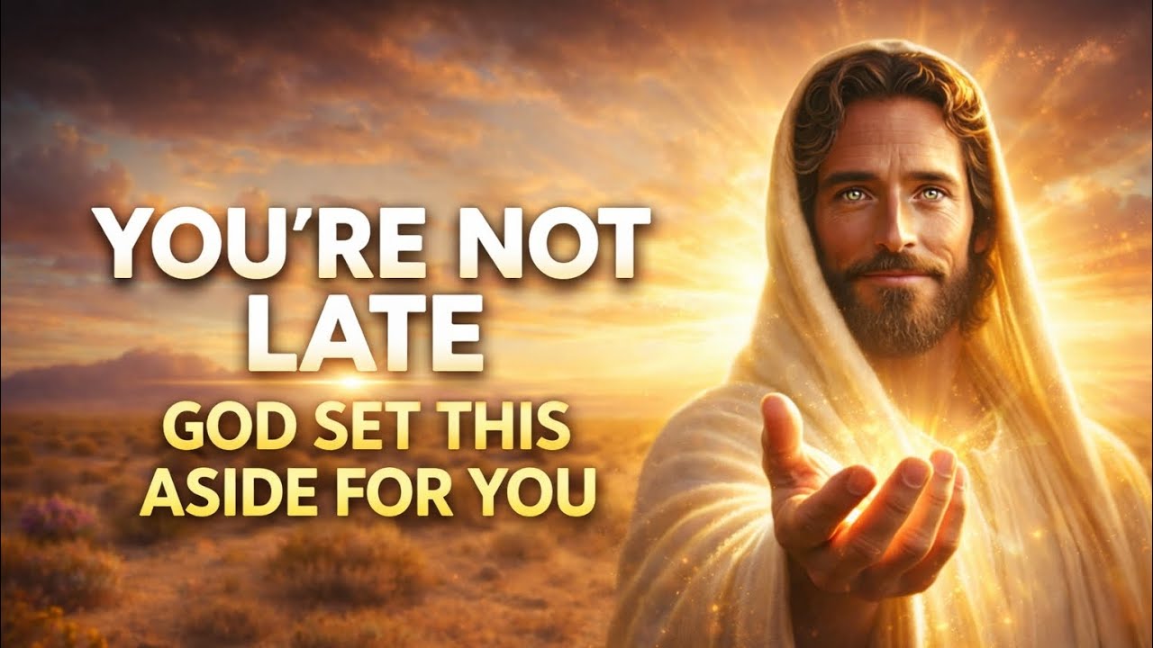 🗣️You’re Not Late — God Set This Aside for You || God message today || 