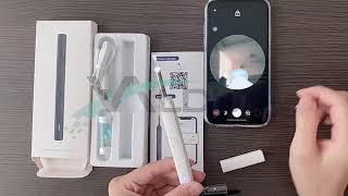 Endoskop Wifi Kablosuz Kamera Otoskop Kiti Temizleyici Aracı Kulak Balmumu Temizleme Sökücü