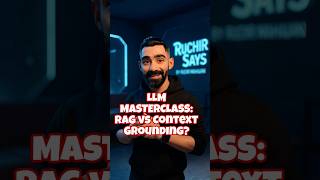 RAG vs Context Grounding in AI 🤖 | What’s the Difference? #RAG #LLM #aiexplained #aishorts
