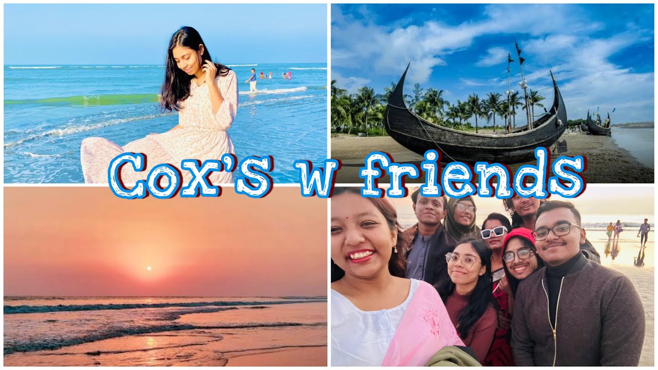 COX's BAZAR TOUR (vlog-32) | friends,fun,travel,train  