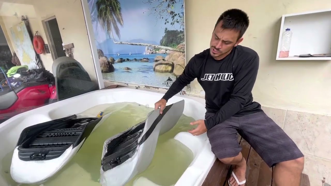 Banco de jet ski pesado demais, o que fazer ?!