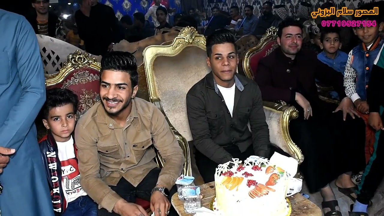 شوف #حيدر_الركابي_شسوه بحنه الغوالي (علي و حسين الدراجي ) التصوير سلام البزوني