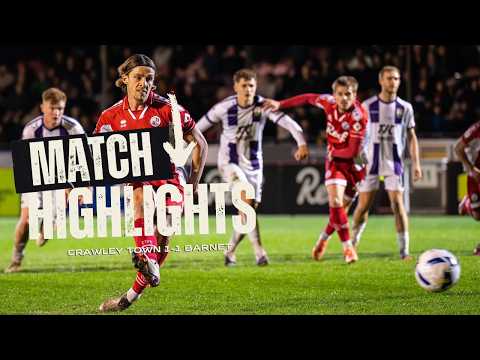 Crawley Town v Barnet Highlights — football highlights