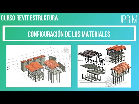 Video 3. Configuración de los materiales (CURSO REVIT ESTRUCTURA AVANZADO)
