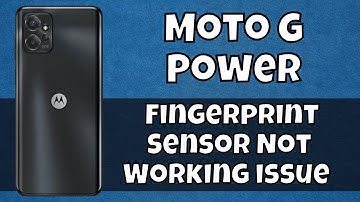 Motorola Moto G Power Fingerprint Sensor Not Working issue || Solve the fingerprint issues (2024)