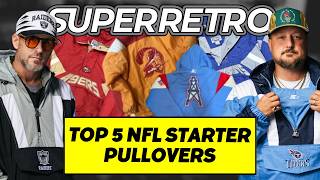 Top 5 Vintage NFL Pullover Starter Jackets