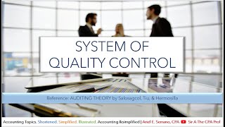 System of Quality Control | Hermosilla, Tiu, Salosagcol