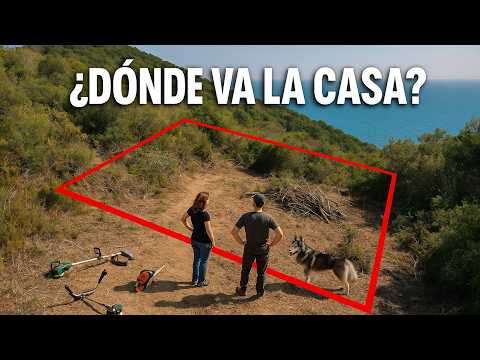 Desbrozamos la parcela: ¿Dónde ubicaremos la casa?