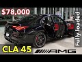 This 2021 AMG CLA 45 Coupe Costs $78000 |  CLA 45 Review w/ Aerodynamics and AMG Performance Seats